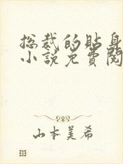 总裁的贴身保镖小说免费阅读全文