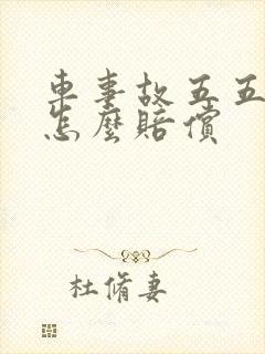 车事故五五责任怎么赔偿