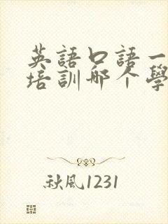 英语口语一对一培训哪个学校好