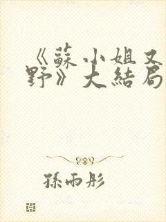 《苏小姐又乖又野》大结局