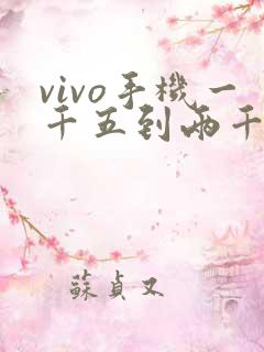 vivo手机一千五到两千的哪款好