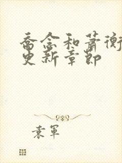 乔念和萧衡最新更新章节