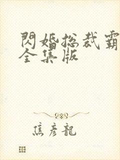 闪婚总裁霸道宠全集版