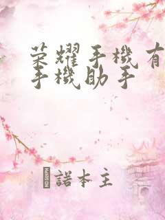 荣耀手机有没有手机助手