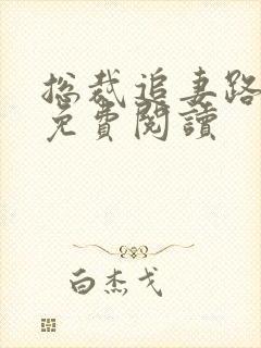 总裁追妻路漫漫免费阅读