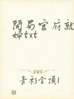 开局官府就送媳妇txt