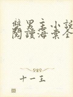 双男主小说免费阅读海棠全文完结