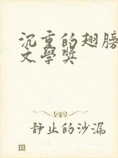 沉重的翅膀茅盾文学奖