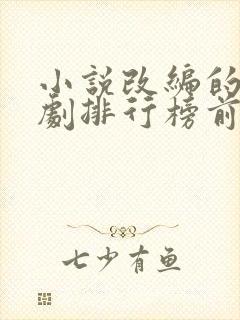 小说改编的电视剧排行榜前十名