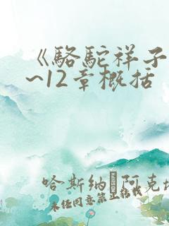 《骆驼祥子》1~12章概括