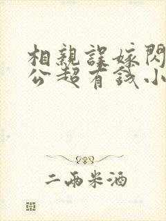 相亲误嫁闪婚老公超有钱小说阅读