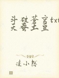 斗破苍穹txt天蚕土豆
