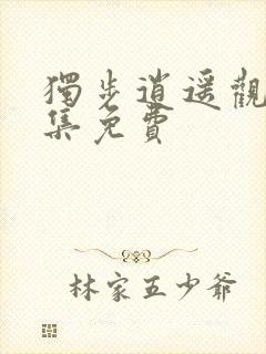 独步逍遥观看全集免费