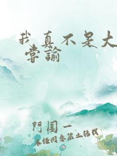 我真不是大明星 尝谕