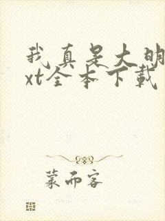 我真是大明星txt全本下载未删减版