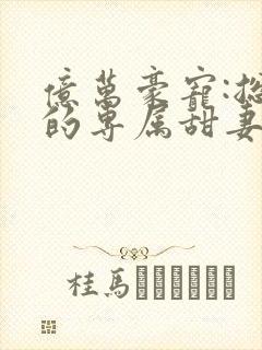 亿万豪宠:总裁的专属甜妻