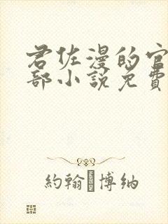 君佐漫的官婿全部小说免费阅读