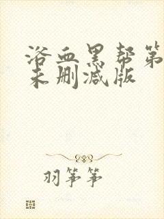 浴血黑帮第三季未删减版