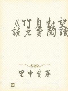 《竹月对望》小说免费阅读