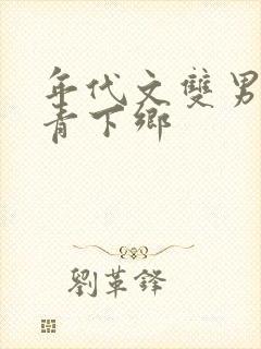 年代文双男主知青下乡