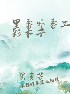 里番外番工口全彩本子