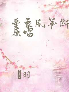 爱象风筝断了线原唱