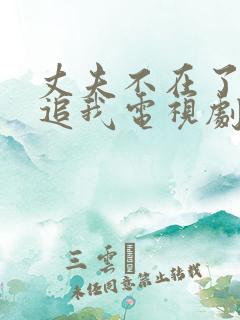 丈夫不在了老公追我电视剧免费观看