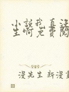 小说我真没想重生啊免费阅读免费