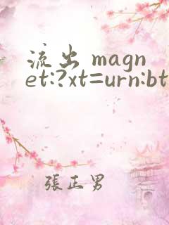 流出 magnet:?xt=urn:btih: