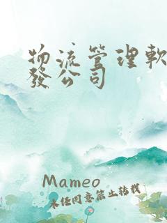 物流管理软件开发公司