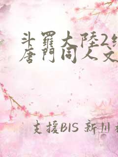 斗罗大陆2绝世唐门同人文