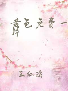 黄色免费一级淫片