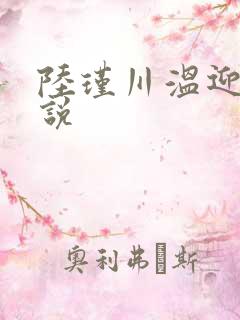 陆瑾川温迎的小说