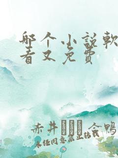 哪个小说软件好看又免费