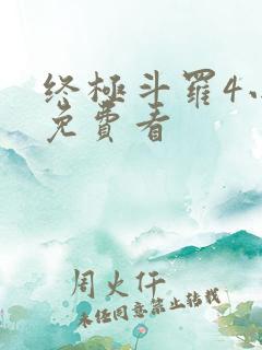 终极斗罗4小说免费看