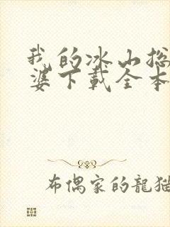 我的冰山总裁老婆下载全本txt