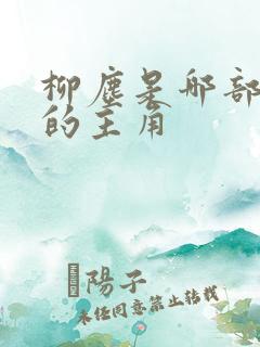 柳尘是哪部小说的主角