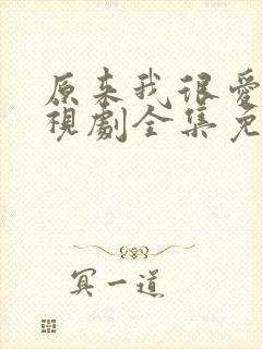 原来我很爱你电视剧全集免费观看