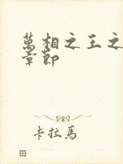 万相之王之最新章节