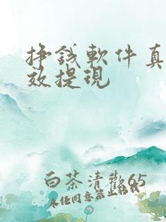 挣钱软件真实有效提现