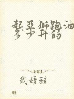 起亚狮跑油箱是多少升的