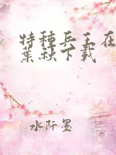 特种兵王在山村叶秋下载