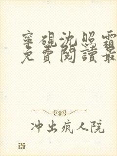 宁砚沈照霜小说免费阅读最新章节