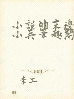 小说明末边军一小兵笔趣阁