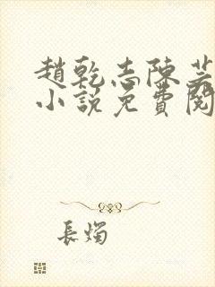 赵乾志陈芸穿越小说免费阅读