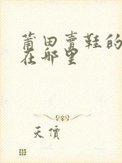 莆田卖鞋的市场在哪里