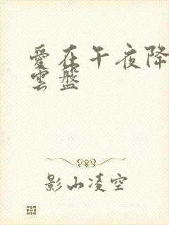 爱在午夜降临前云盘