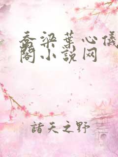 乔梁叶心仪笔趣阁小说网