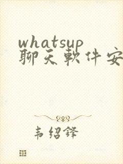 whatsup聊天软件安卓版