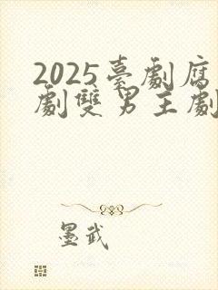 2025台剧腐剧双男主剧